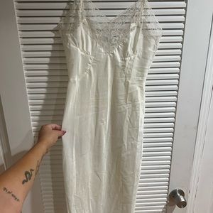 Antique night gowned